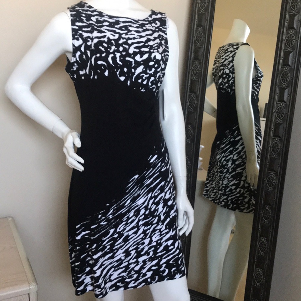 NWT black and white dress